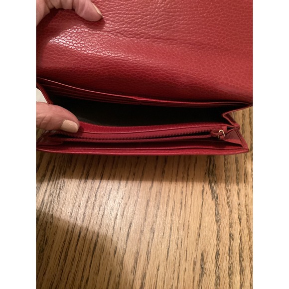 Gucci‎ Wallet Leather Snap Closure Bifold Clutch - Picture 7 of 10